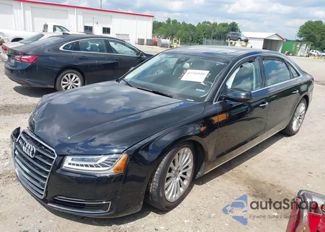 2015 Audi A8 L 3.0T из США, поврежденный, VIN WAU3GAFD3FN038341